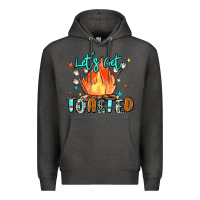 Charcoal Heather let's get toasted Premium Hoodie - Zillion Design Studio