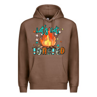 Chestnut let's get toasted Premium Hoodie - Zillion Design Studio