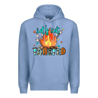 Colony Blue let's get toasted Premium Hoodie - Zillion Design Studio