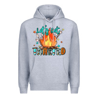 Heather Grey let's get toasted Premium Hoodie - Zillion Design Studio