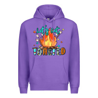Purple let's get toasted Premium Hoodie - Zillion Design Studio