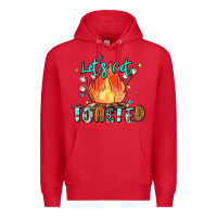 Red let's get toasted Premium Hoodie - Zillion Design Studio