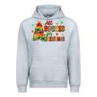 Heather Grey all booked for christmas Urban Hoodie - Zillion Design Studio