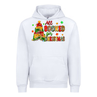 White all booked for christmas Urban Hoodie - Zillion Design Studio