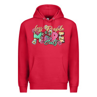Cardinal less people more cats Premium Hoodie - Zillion Design Studio