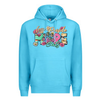 Ocean Blue less people more cats Premium Hoodie - Zillion Design Studio