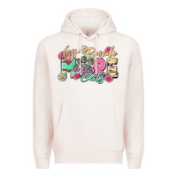 Pale Pink less people more cats Premium Hoodie - Zillion Design Studio