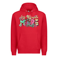 Red less people more cats Premium Hoodie - Zillion Design Studio