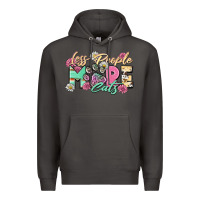 Smoke less people more cats Premium Hoodie - Zillion Design Studio