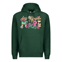 Sports Green less people more cats Premium Hoodie - Zillion Design Studio
