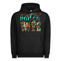 Pigment Black rodeo wife western Urban Hoodie - texasbilliewilder