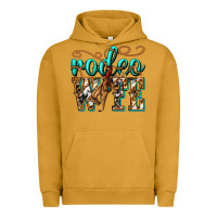 Pigment Peanut Butter rodeo wife western Urban Hoodie - texasbilliewilder