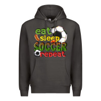 Smoke eat sleep soccer repeat Premium Hoodie - texasbilliewilder