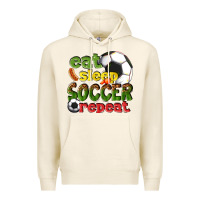 Tofu eat sleep soccer repeat Premium Hoodie - texasbilliewilder