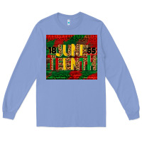 Colony Blue juneteenth 1865 tumbler Long Sleeve Tee - BarkalooDesign