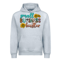 Heather Grey small business hustler Urban Hoodie - texasbilliewilder