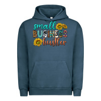 Pigment Midnight Navy small business hustler Urban Hoodie - texasbilliewilder