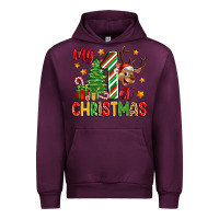 Mauve Wine my first christmas Urban Hoodie - Zillion Design Studio