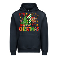 Navy my first christmas Urban Hoodie - Zillion Design Studio