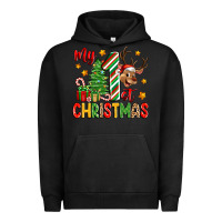Pigment Black my first christmas Urban Hoodie - Zillion Design Studio