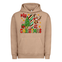 Pigment Burro my first christmas Urban Hoodie - Zillion Design Studio