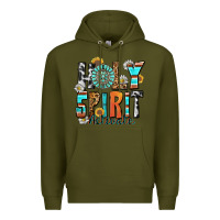 Army Green holy spirit activate Premium Hoodie - Zillion Design Studio