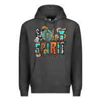 Charcoal Heather holy spirit activate Premium Hoodie - Zillion Design Studio