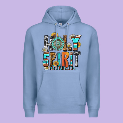 Holy Spirit Activate Premium Hoodie Designed By Zillion Design Studio
