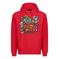 Red holy spirit activate Premium Hoodie - Zillion Design Studio