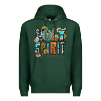 Sports Green holy spirit activate Premium Hoodie - Zillion Design Studio