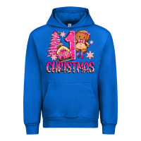 Cobalt 1st christmas gingerbread girl Urban Hoodie - Zillion Design Studio