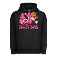 Pigment Black 1st christmas gingerbread girl Urban Hoodie - Zillion Design Studio