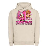 Pigment French Oak 1st christmas gingerbread girl Urban Hoodie - Zillion Design Studio
