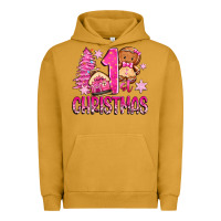 Pigment Peanut Butter 1st christmas gingerbread girl Urban Hoodie - Zillion Design Studio