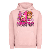 Pigment Salmon 1st christmas gingerbread girl Urban Hoodie - Zillion Design Studio