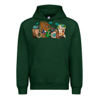 Forest Green western coffee cups Urban Hoodie - texasbilliewilder