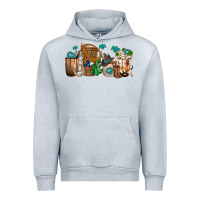 Heather Grey western coffee cups Urban Hoodie - texasbilliewilder