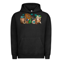 Pigment Black western coffee cups Urban Hoodie - texasbilliewilder