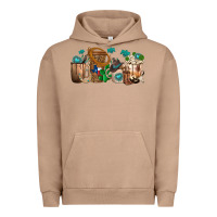 Pigment Burro western coffee cups Urban Hoodie - texasbilliewilder