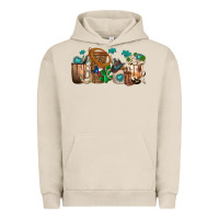 Pigment French Oak western coffee cups Urban Hoodie - texasbilliewilder