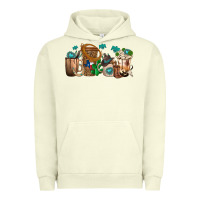 Pigment Pistachio western coffee cups Urban Hoodie - texasbilliewilder