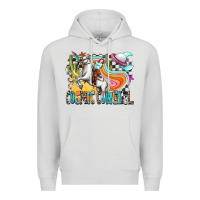 Dove Grey cosmic cowgirl Premium Hoodie - Zillion Design Studio