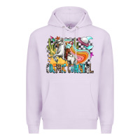 Lilac cosmic cowgirl Premium Hoodie - Zillion Design Studio