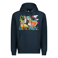 Navy cosmic cowgirl Premium Hoodie - Zillion Design Studio