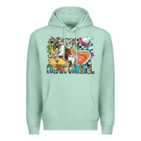 Seafoam cosmic cowgirl Premium Hoodie - Zillion Design Studio
