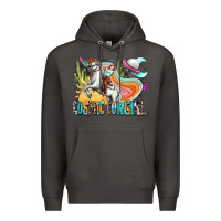 Smoke cosmic cowgirl Premium Hoodie - Zillion Design Studio
