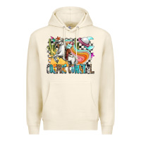 Tofu cosmic cowgirl Premium Hoodie - Zillion Design Studio