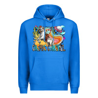 True Royal cosmic cowgirl Premium Hoodie - Zillion Design Studio