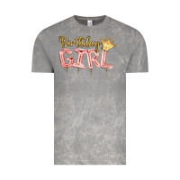 Cloud Rock Birthday girl balloon Vintage Tee - Artiststas