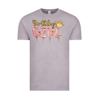Vintage Zinc Birthday girl balloon Vintage Tee - Artiststas